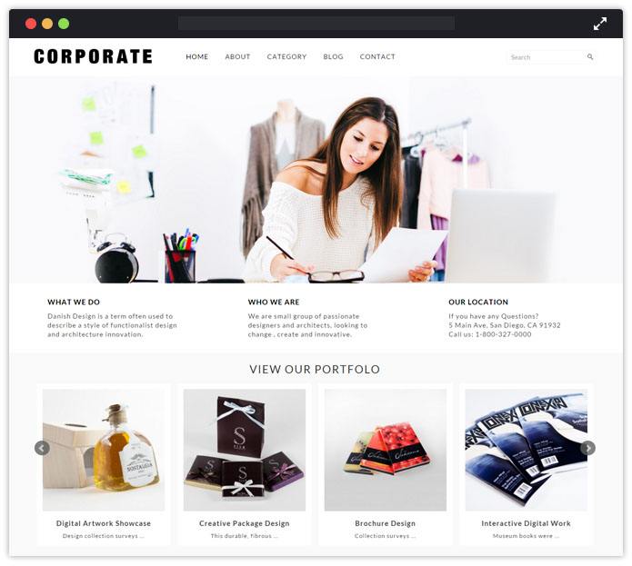 Corporate Corporate WordPress Themes InkThemes