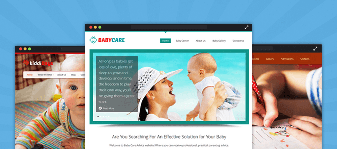 Best Preschool Child Care & kindergarten WordPress Themes