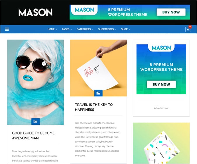 Mason - Ultra Responsive Multipurpose Woocommerce WordPress Theme