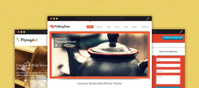 Artist WordPress Themes