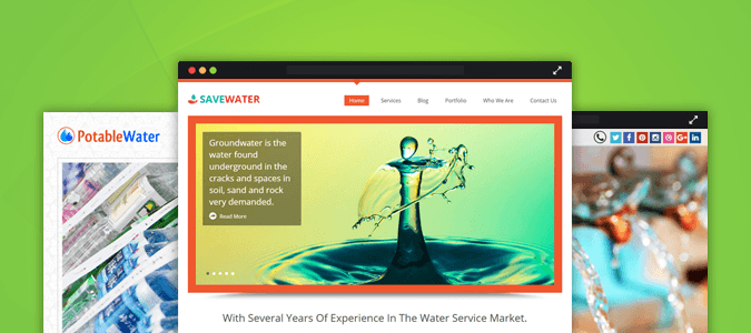 Best Water WordPress Themes