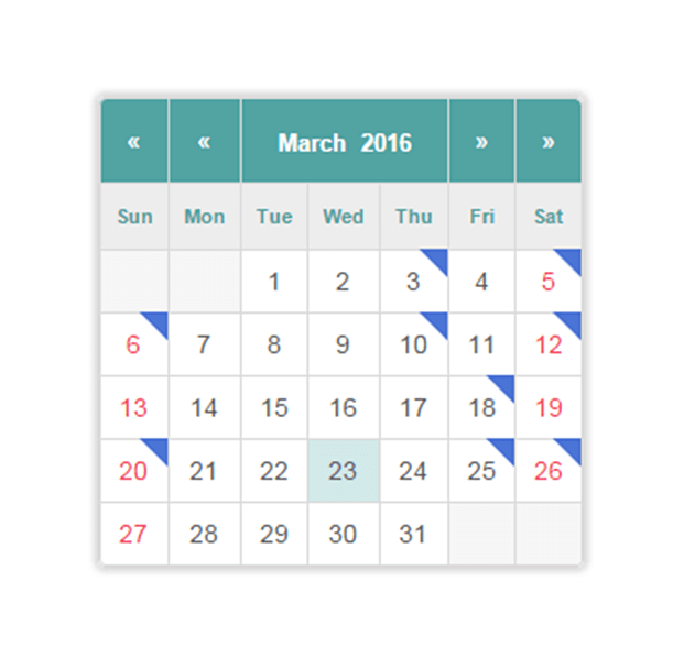 Premium Tiva Events Calendar PHP Script InkThemes