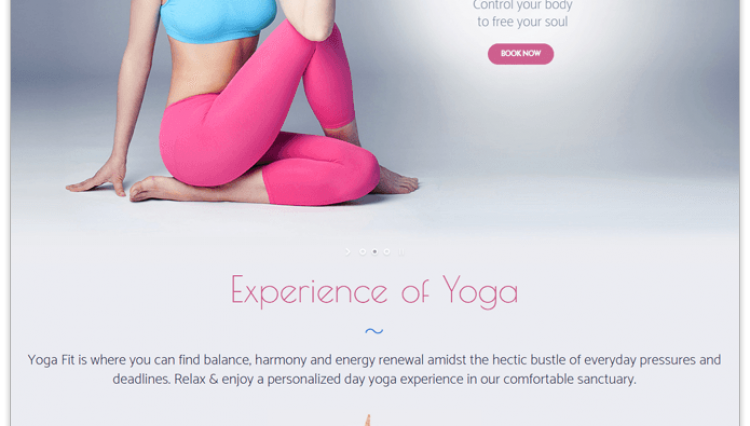 15+ Best Free Fitness WordPress Themes For Yoga 2018